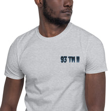 Load image into Gallery viewer, 93 TM 11 Softstyle T-Shirt ( Black Letters &amp; Blue Outline )
