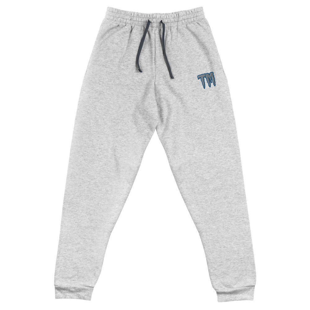 TM Joggers ( Grey Letters & Blue Outline ) – Team Monster Wear