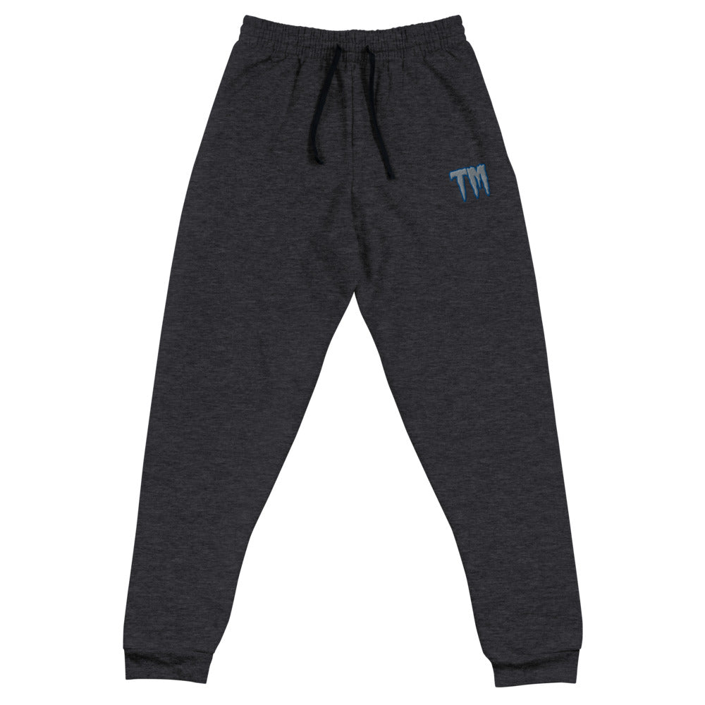 TM Joggers ( Grey Letters & Blue Outline ) – Team Monster Wear